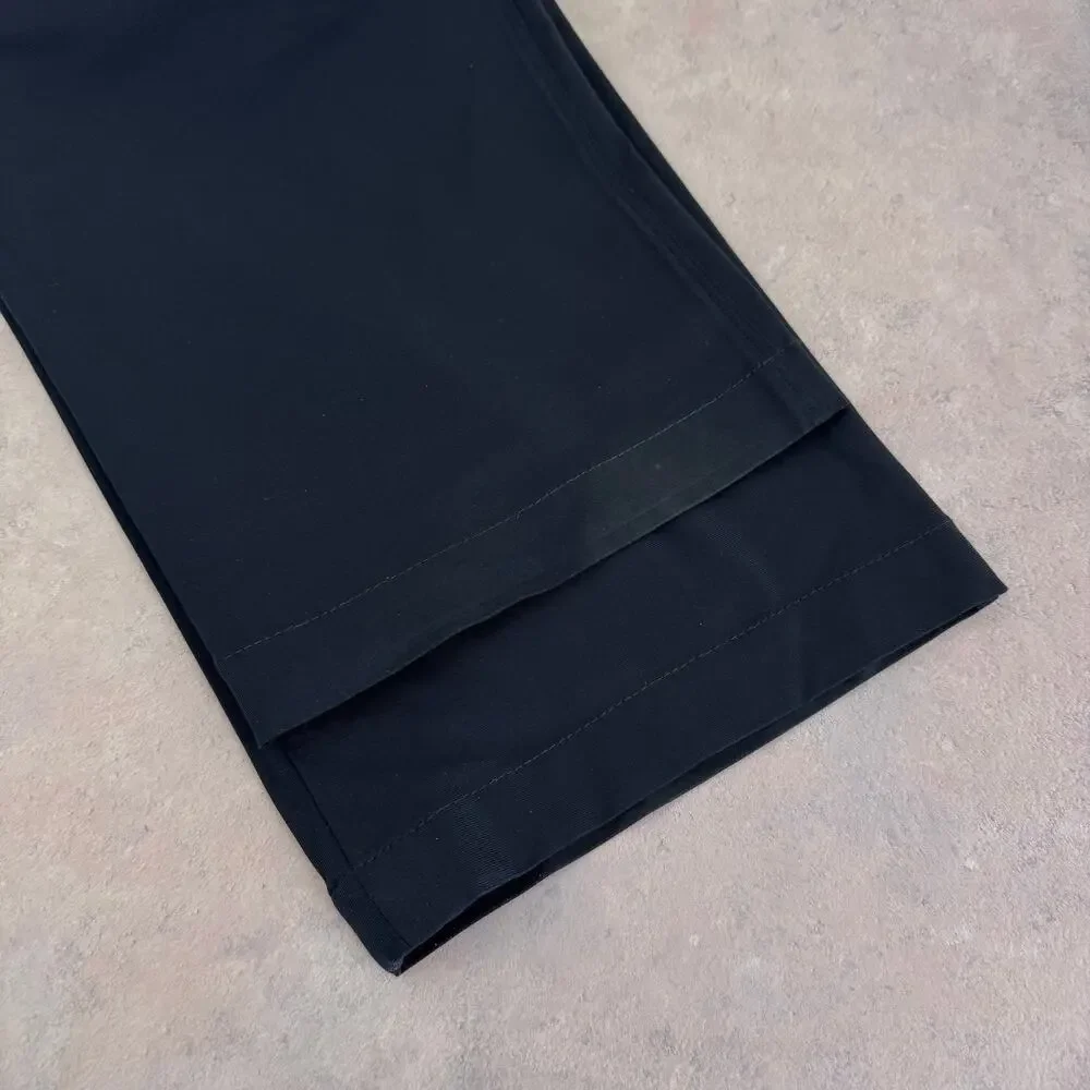 Lululemon Pants Men's 40 x 27 Measured Hemmed Active Travel Trousers Navy Blue